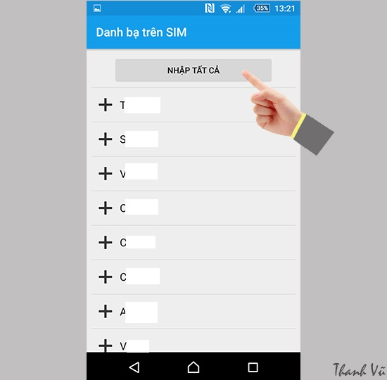 Chep danh ba tu sim vao may tren Sony Xperia M5 Single Sim 6